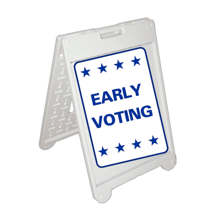 EARLY VOTING Medium A-Frame Sign (SG-210C)