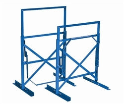 Easy-lift casket jack set for single-operator casket positioning, 1000 lb capacity | American Mortuary Coolers