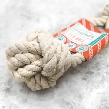 Eco Ball - Natural Cotton Rope Toy