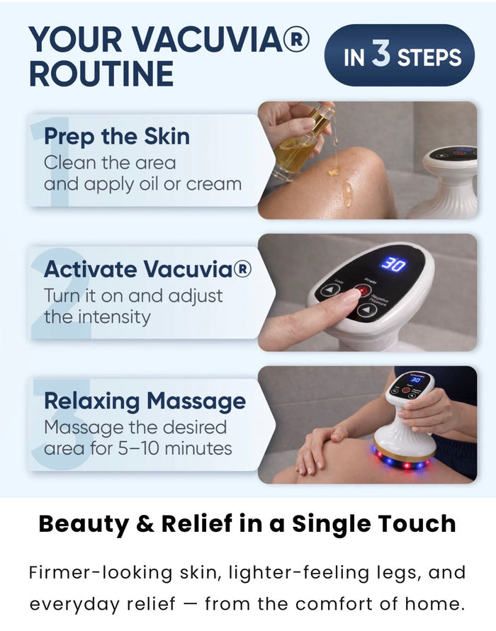 Electric Gua Sha Cupping Body Massager – 9-Speed Rechargeable