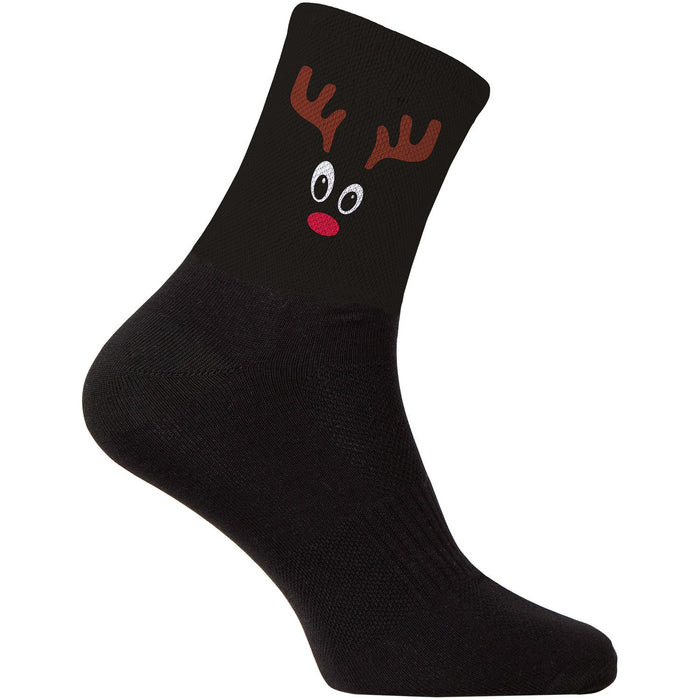 ELEVEN SPORTSWEAR Cuba Reindeer socks - black