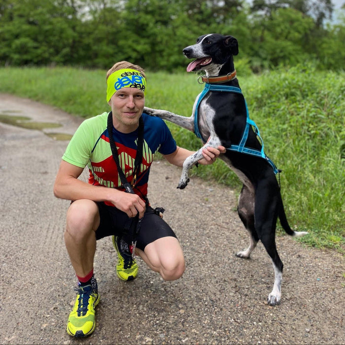 ELEVEN SPORTSWEAR Headband Dolomiti FLUO F11 blue