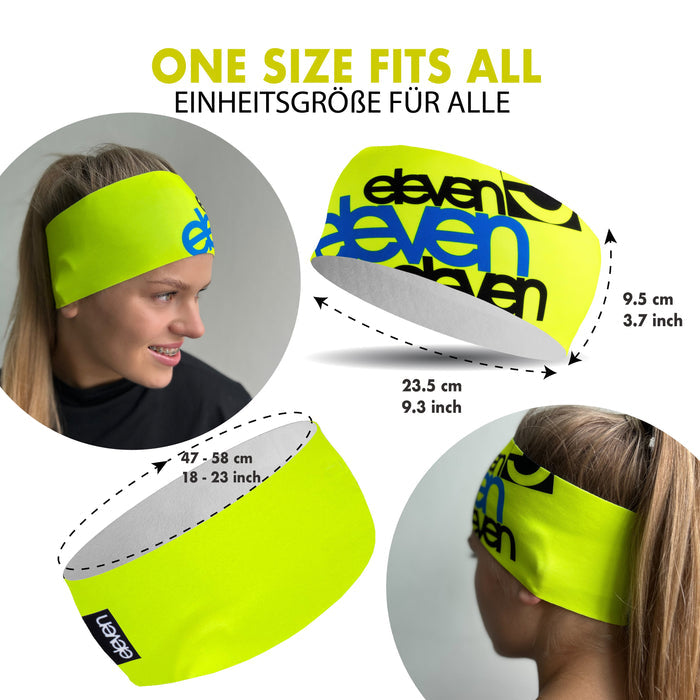 ELEVEN SPORTSWEAR Headband Dolomiti FLUO F11 blue