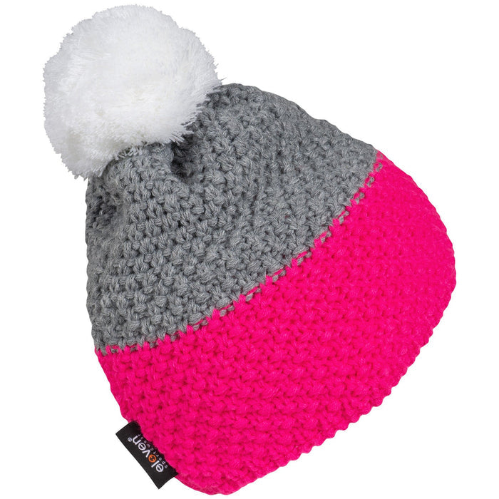 ELEVEN SPORTSWEAR Knitted beanie MAD pink/white