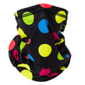 ELEVEN SPORTSWEAR Multifunctional scarf DOTS black