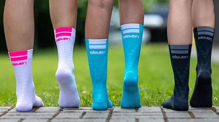 ELEVEN SPORTSWEAR RONDA compression socks - aqua