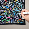 Entertainment Blanket & Markers Set for Family – Paint, Play & Gift for Pets