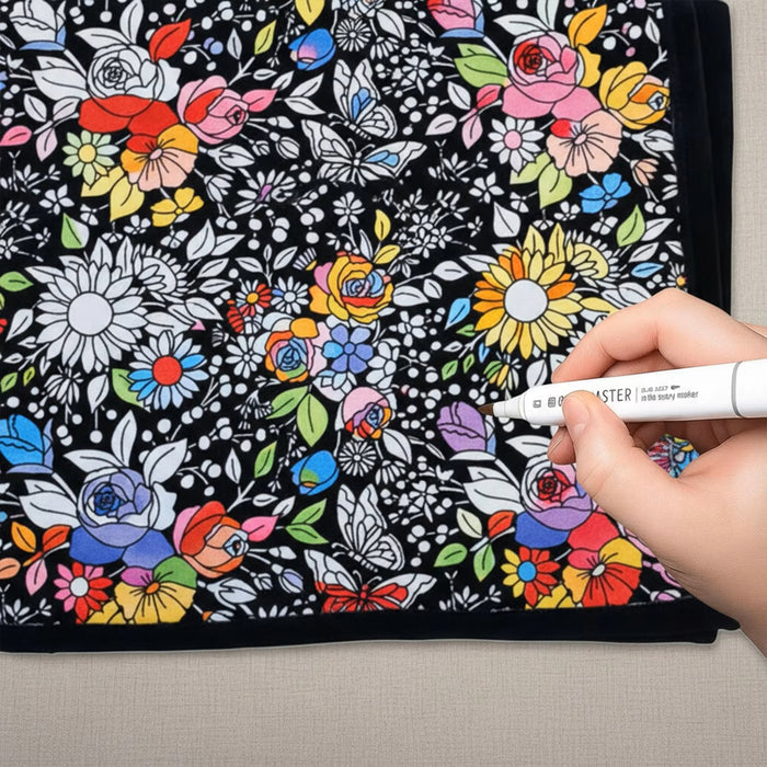 Entertainment Blanket & Markers Set for Family – Paint, Play & Gift for Pets