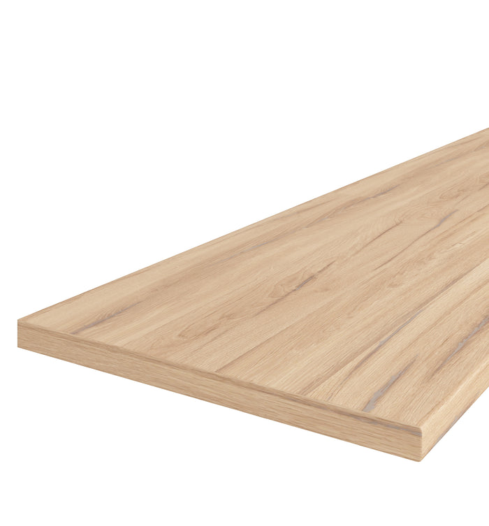 ESTANA OAK LIGHT R20367-38MM COUNTERTOPTHE PRICE IS FOR 1 RUNNING METERDimensions thickness: 38mm (3.8cm) depth: 600mm (60cm) maximum length: 4000mm (400cm)Anna Furniture