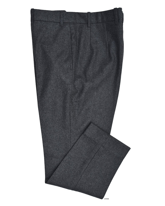 EThomas Shadow Grey Woolen  Flannel