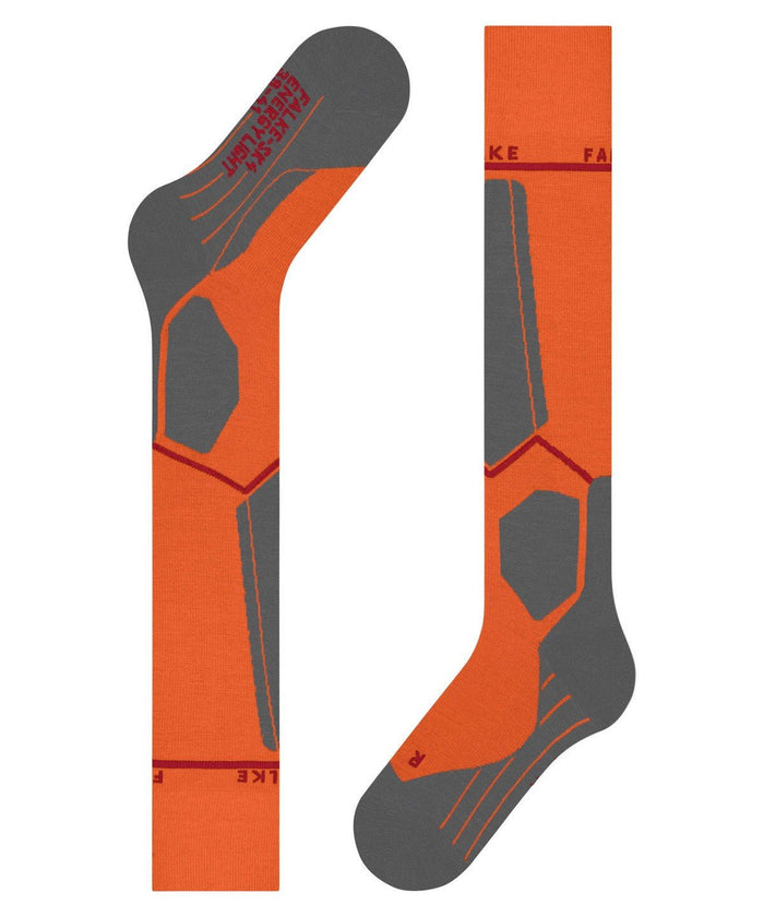 FALKE SK4 socks - orange/grey - FALKE - Evelostore