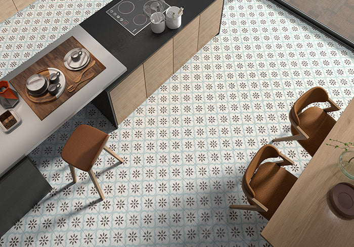 Bella Glass Tiles Florencial Series FLO9380 Pisa Bella Room Scene