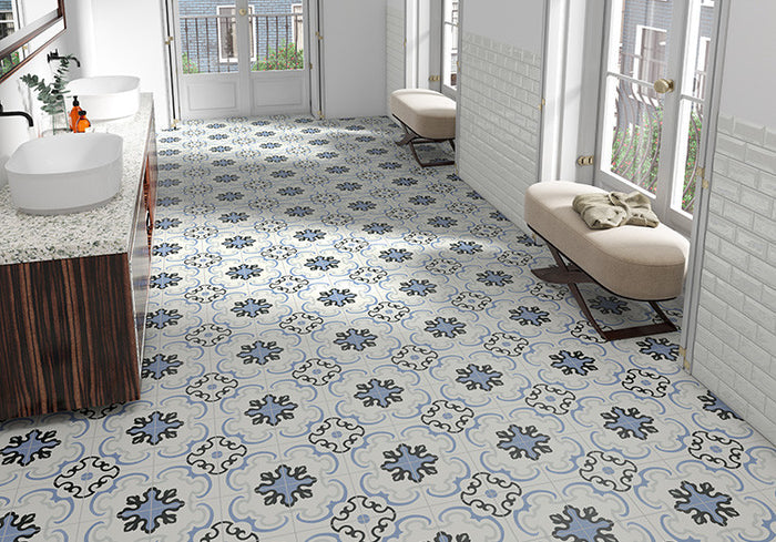 Bella Glass Tiles Florencial Series FLO9382 Graceful Tino Room Scene