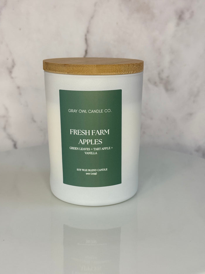 Fresh Farm Apples Candle