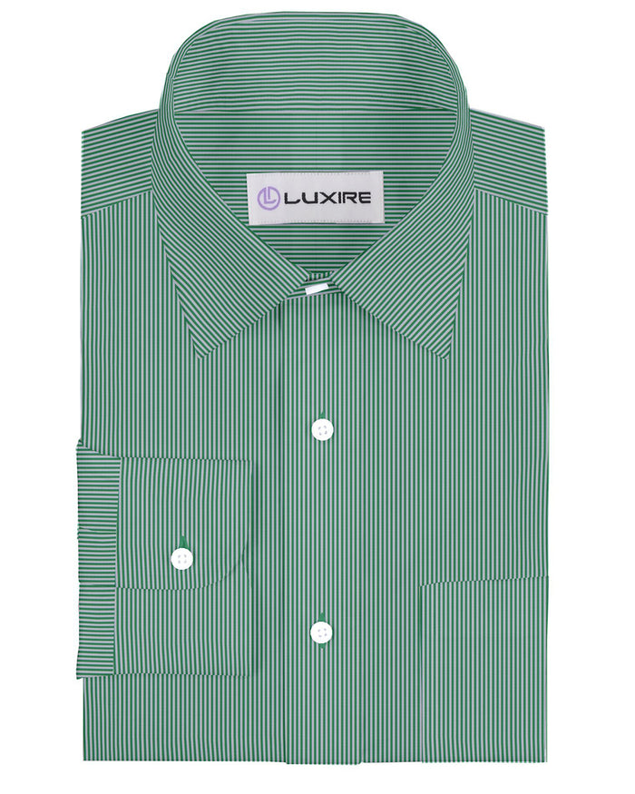 Fresh Green Candy Stripes