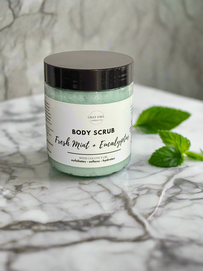 Fresh Mint + Eucalyptus  Body Scrub