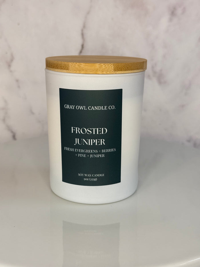 Frosted Juniper Candle