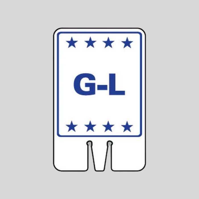 G-L DOUBLE-SIDED Cone Topper Sign (SG-312I2)
