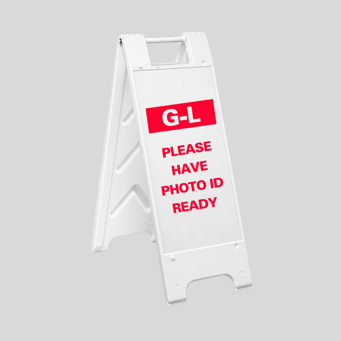 G-L PLEASE HAVE PHOTO READY Slim Sign (SG-319E)