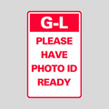 G-L PLEASE HAVE PHOTO READY Small Wall Sign (SG-319JS)