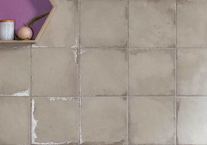 Bella Glass Tiles Geometric Calm Series GC1213 Klay Pebble