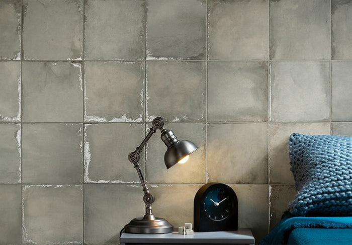 Bella Glass Tiles Geometric Calm Series GC1215 Ashwood Gaze