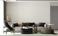 Geometric Wallpaper: Tiny Cubes, Art Deco Style, Removable Wall Decor