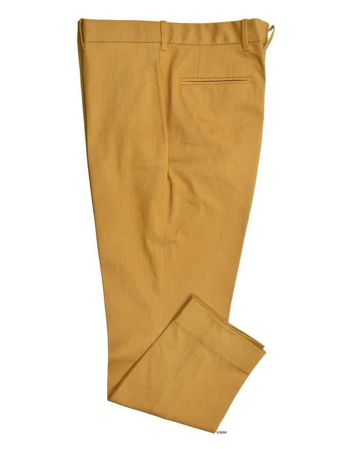 Golden Yellow Stretchable Pants