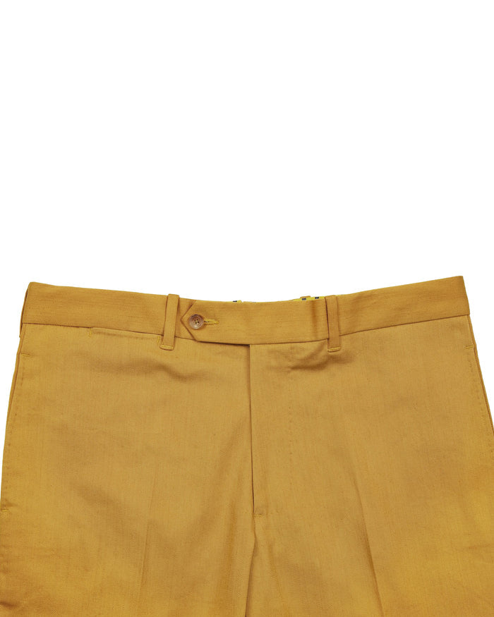Golden Yellow Stretchable Pants