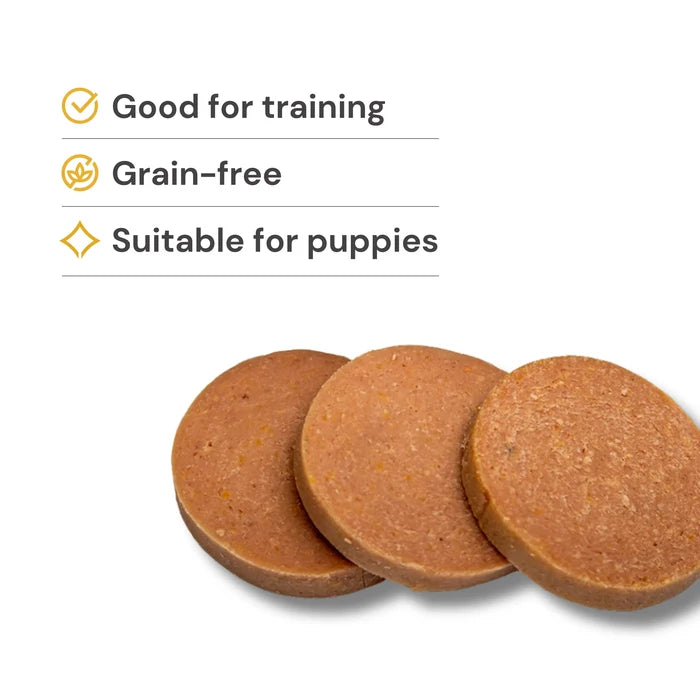 Gourmet Chicken Pate 400g: Grain-free, high-quality treat—perfect for training puppies.