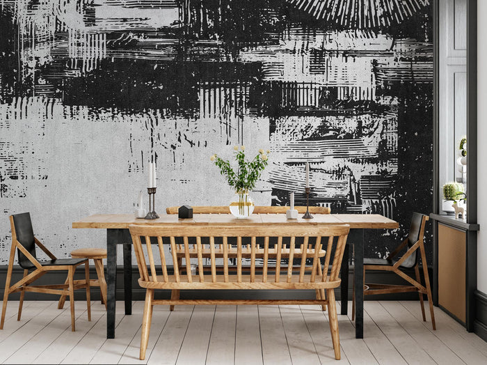 Graffiti Wallpaper: Urban Abstract Street Art Wall Mural