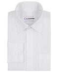 Grandi and Rubinelli White Textured Classic Shirt