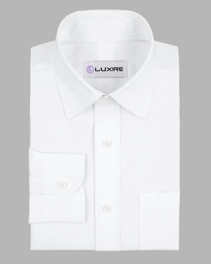 Grandi & Rubinelli White Poplin 140/2