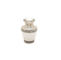 Grecian White Brass Keepsake Urn — ISU-RJ-0079