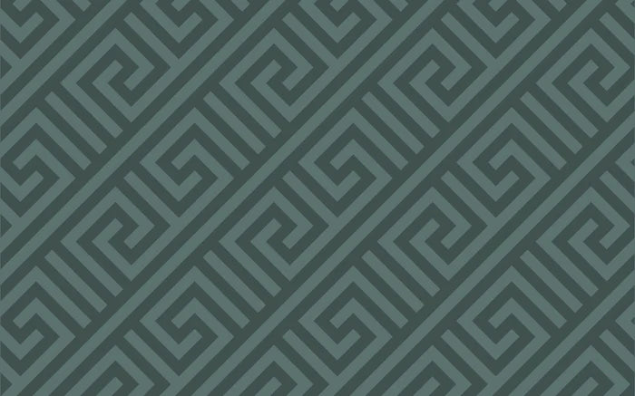 Green Geometric Herringbone Wallpaper: Boho Tribal Self Adhesive Wall Decor