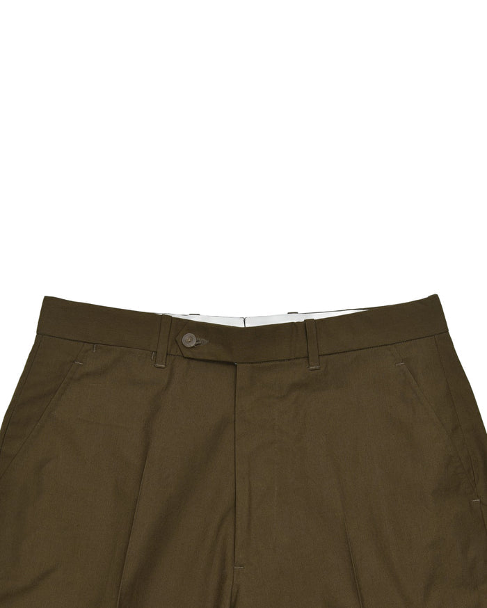Greenish Khaki Plain Chino