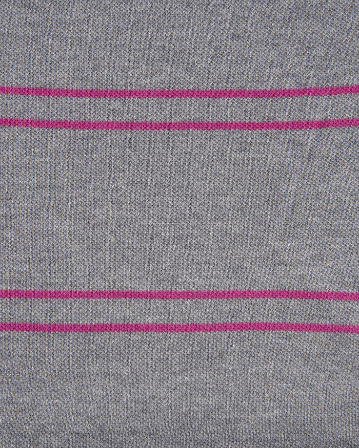 Grey Fuchsia Stripes T-shirt