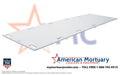 HD Mortuary Plastic Storage Board | Heavy-Duty Cadaver Board | Cooler Rack & Lift Compatible | American Mortuary Coolers