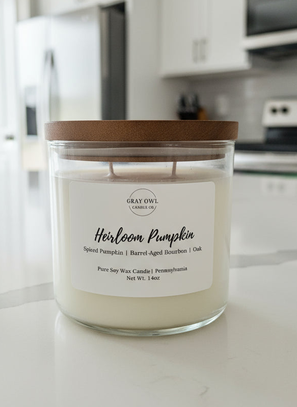 Heirloom Pumpkin Large Soy Candle | 3 Wick