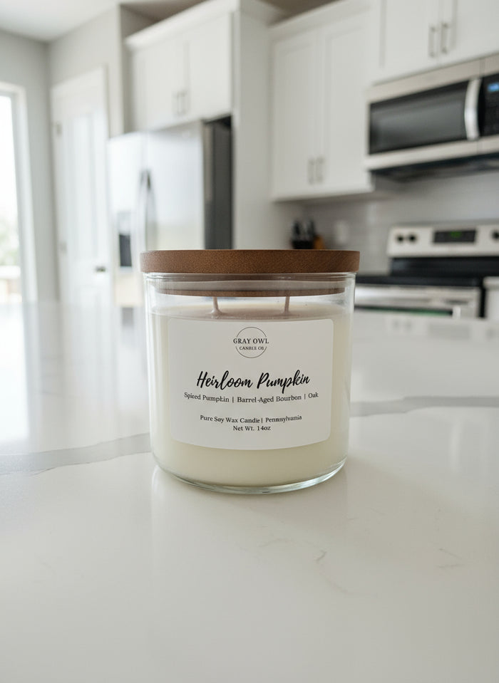 Heirloom Pumpkin Large Soy Candle | 3 Wick