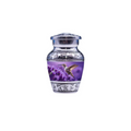 Hummingbird Purple Designer Keepsake Urn — ISU-RJ-0124