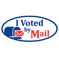 I Voted By Mail Stickers (PS-117)
