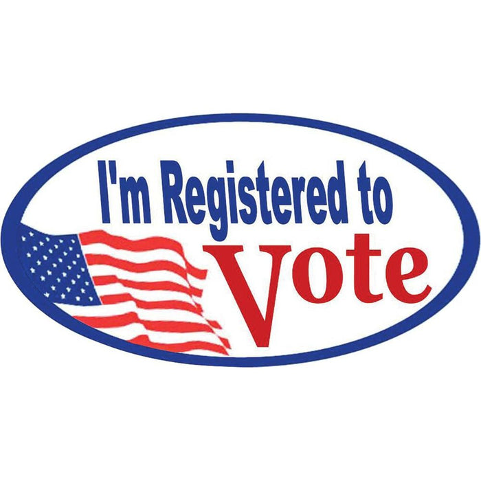 I'm Registered to Vote Stickers (PS-112)