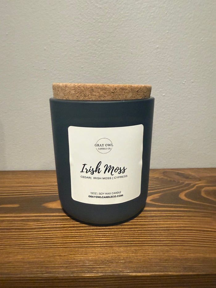 Irish Moss Wooden Wick Candle