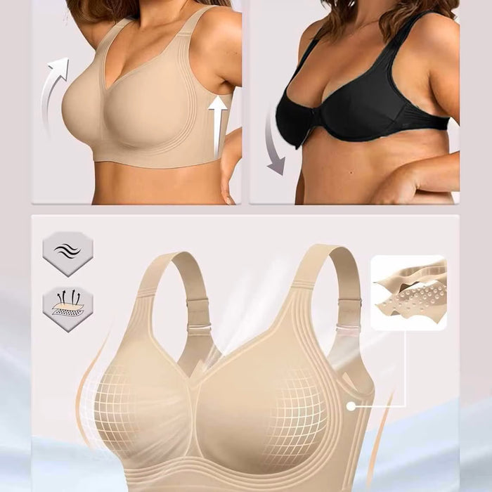 Jelly Soft-Support Wireless Bra – Seamless Comfort & Shaping Lingerie