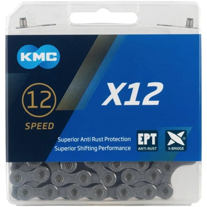 KMC X12 EPT Chain 12-speed - dark silver