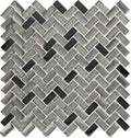 Larati Lane Glass Herringbone Mosaic LRL3204 Elysian Path