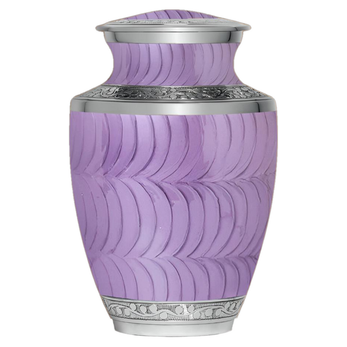 Lavender Purple Designer Urn — ISU-RJ-0128