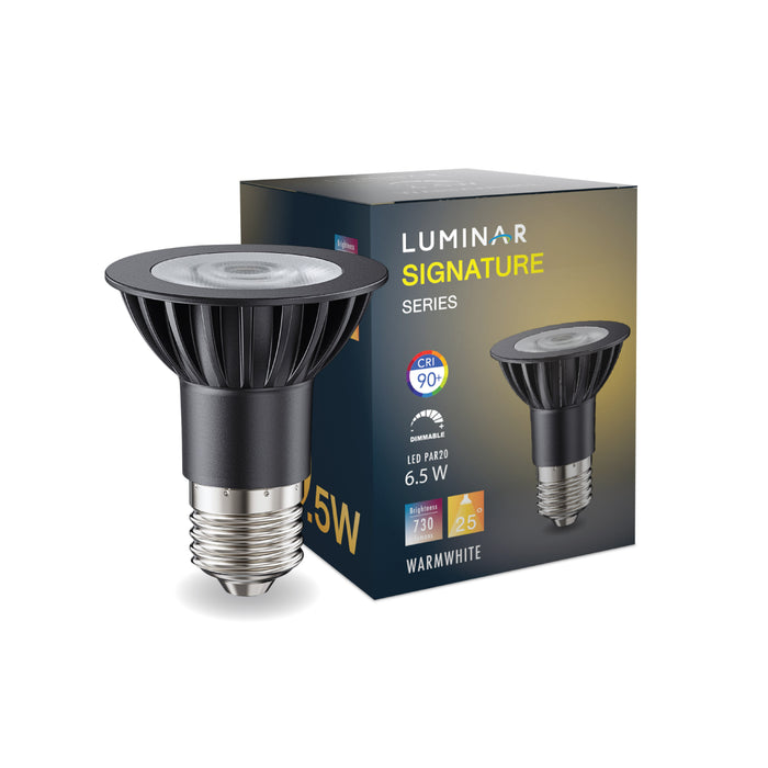 LED Par20 E27 SIGNATURE Dimmable 220V 6.5W 3000K 25D