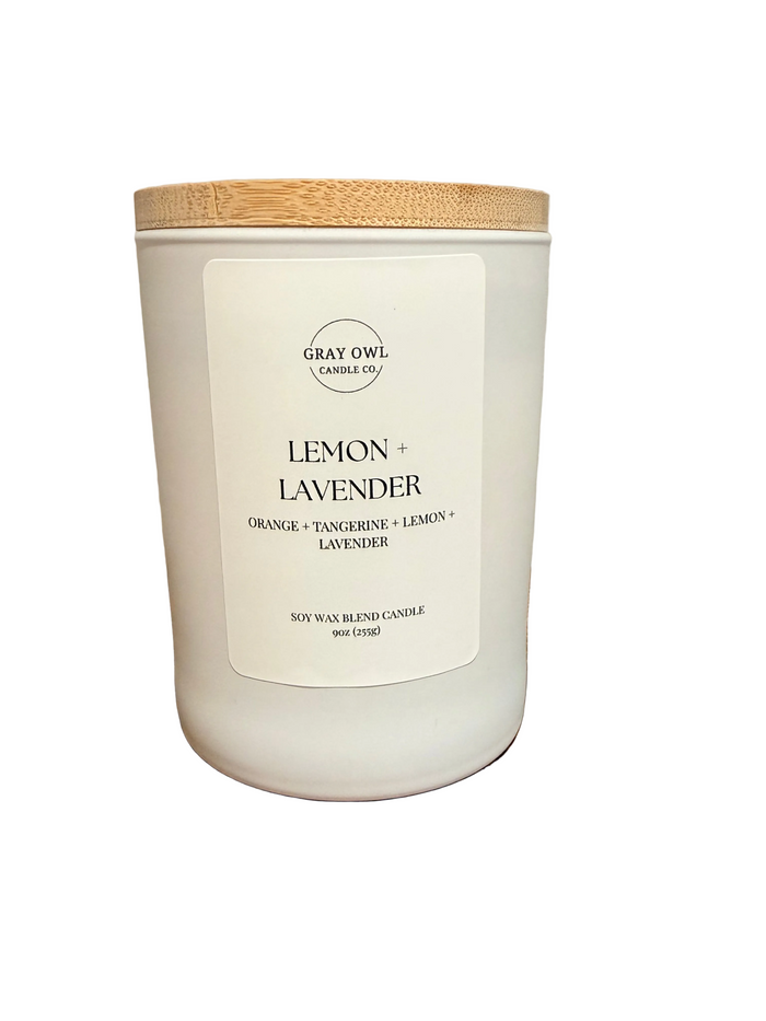 Lemon + Lavender Candle